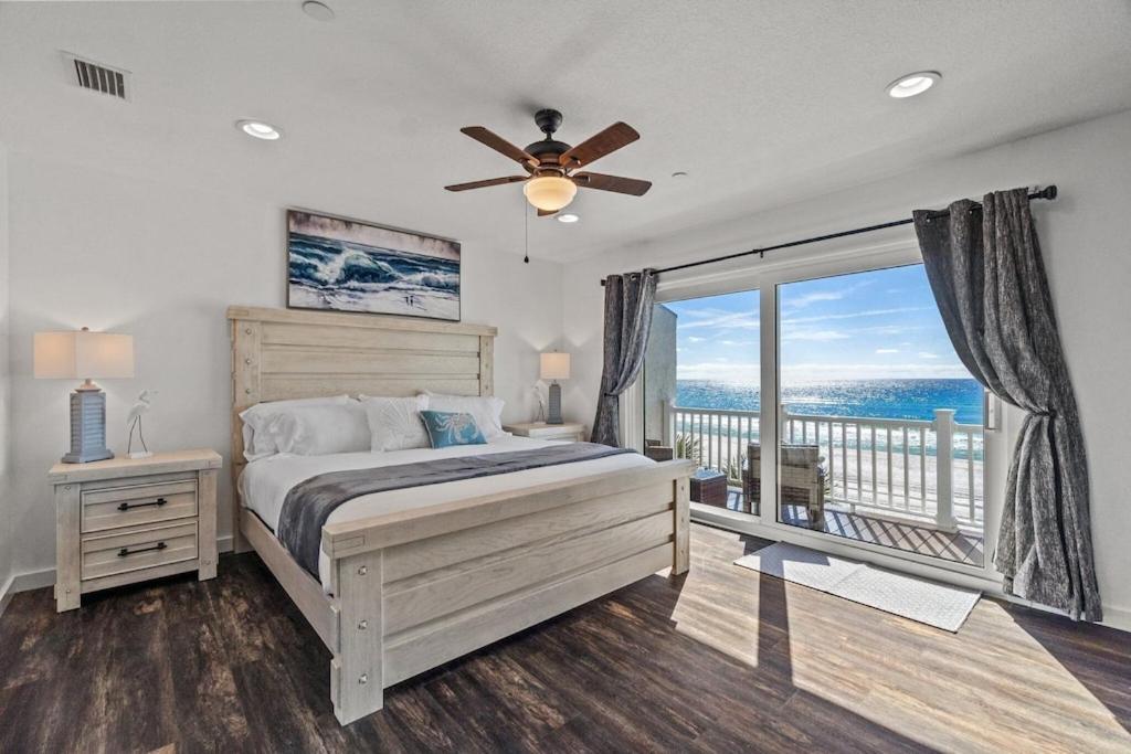 Newly Remodeled Beachfront Townhome - Sleeps 14 بنما سيتي بيتش المظهر الخارجي الصورة