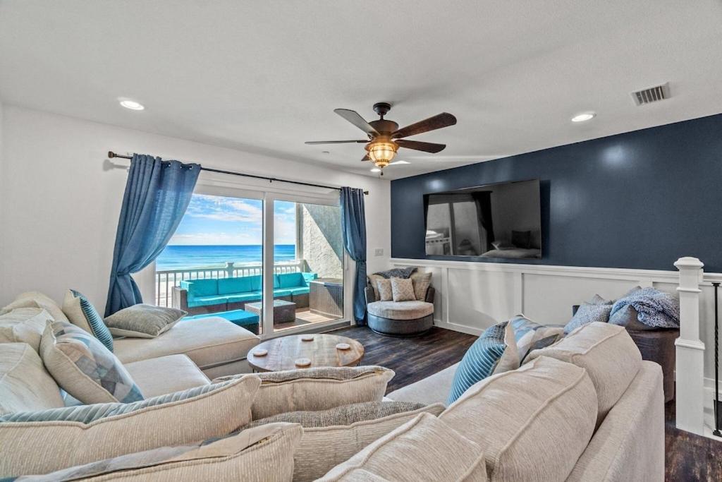 Newly Remodeled Beachfront Townhome - Sleeps 14 بنما سيتي بيتش المظهر الخارجي الصورة